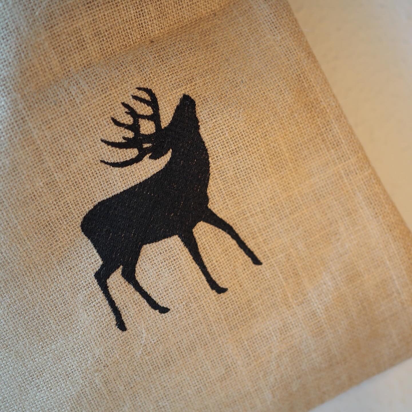 Jute Beutel Rensdyr