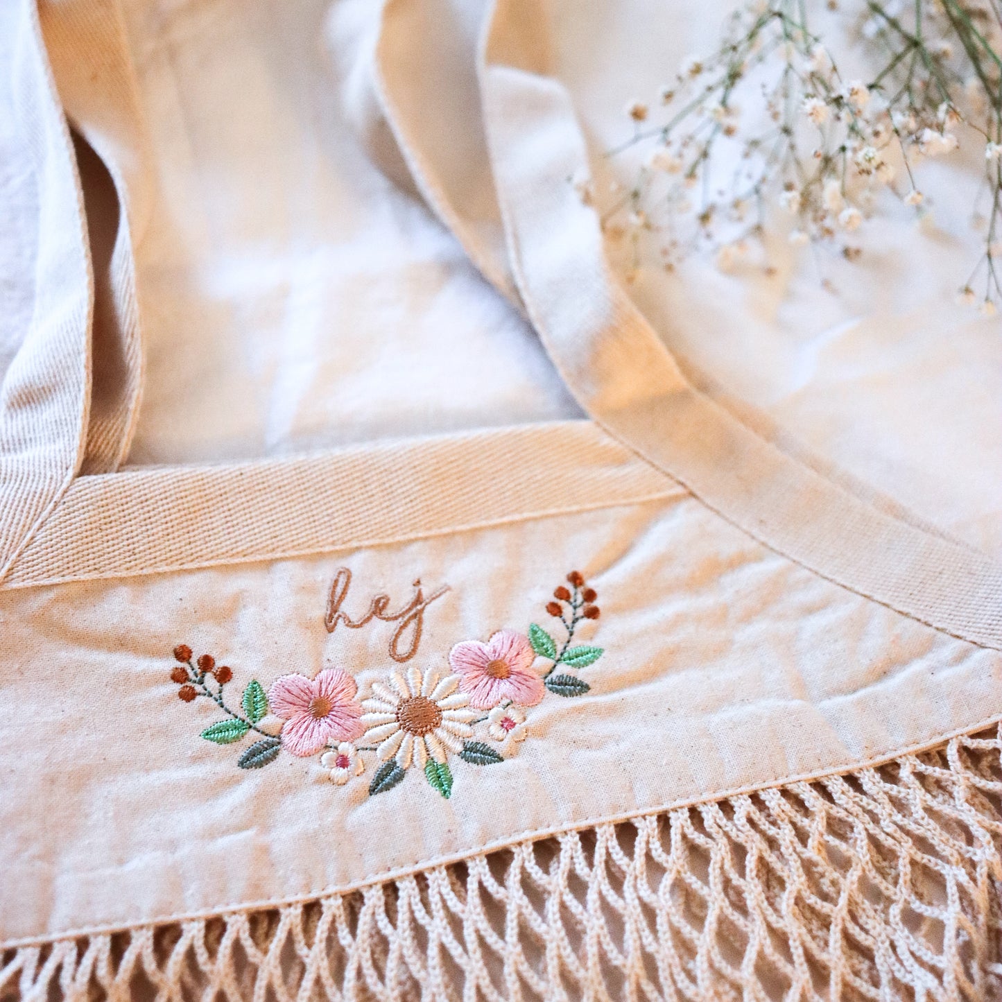 Netztasche Midsommar hej