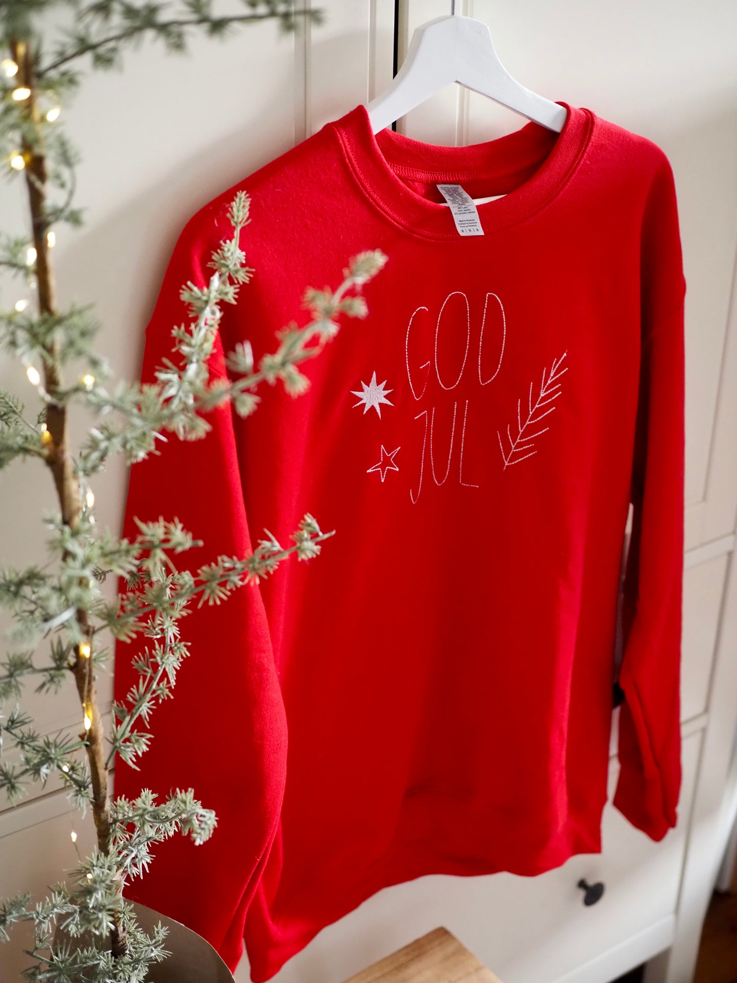 God Jul Sweater - rot
