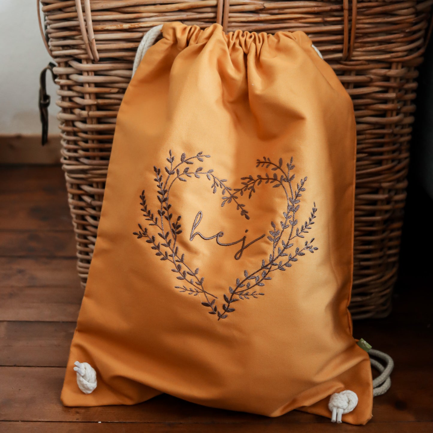 Turnbeutel Rucksack Hej
