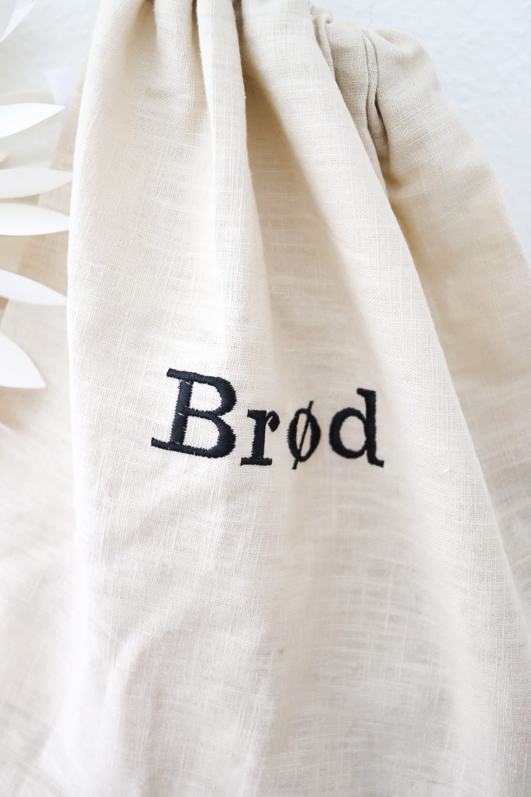 Brotbeutel "Brød" aus Leinen